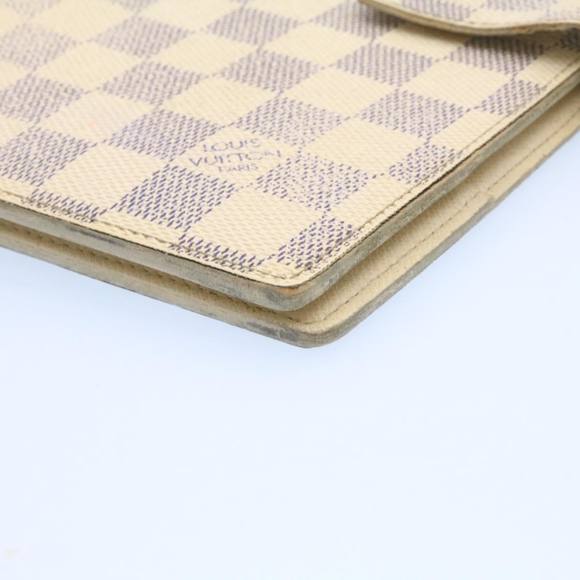 LOUIS VUITTON Damier Azur Agenda GM Day Planner Cover R20708 LV Auth am1546g - Picture 15 of 16